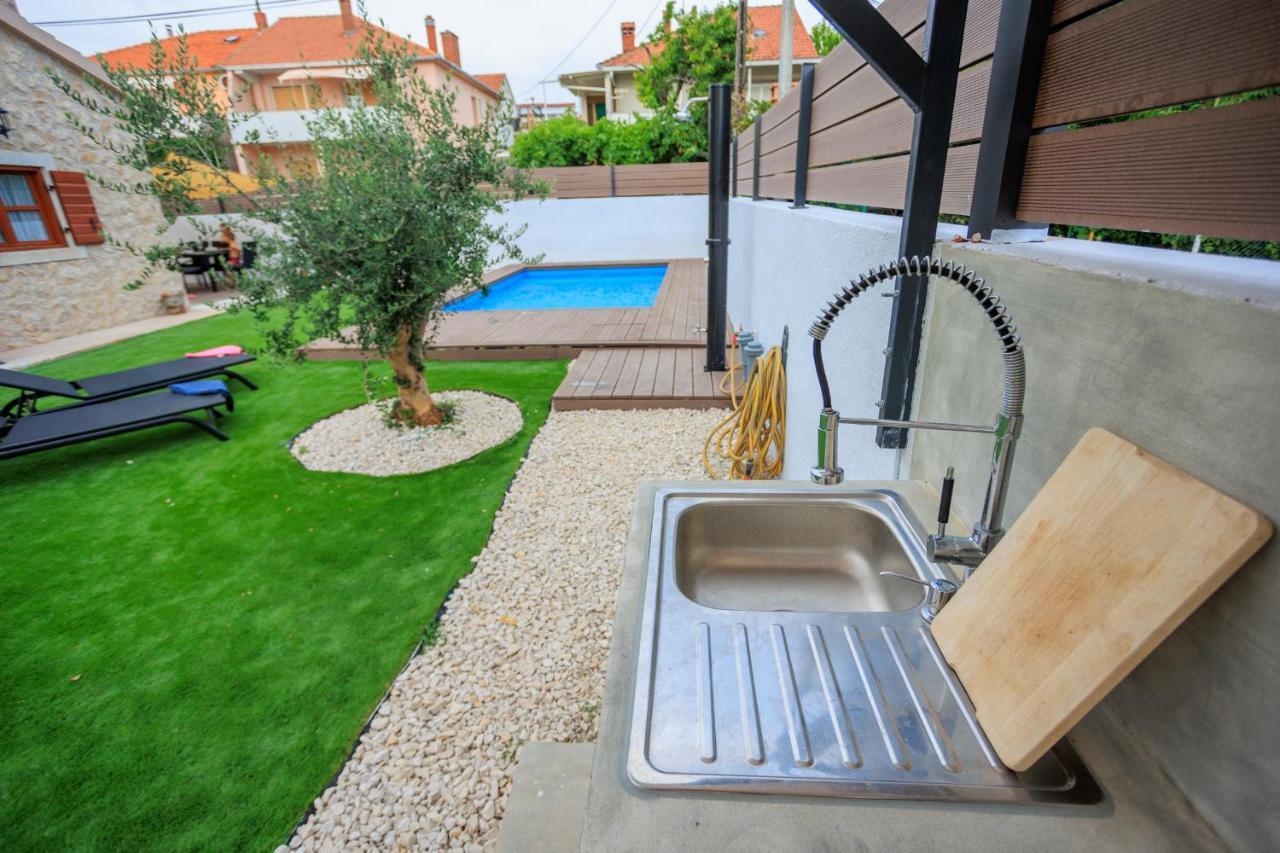 Mustra House Zadar - Private Pool & Sauna Luaran gambar