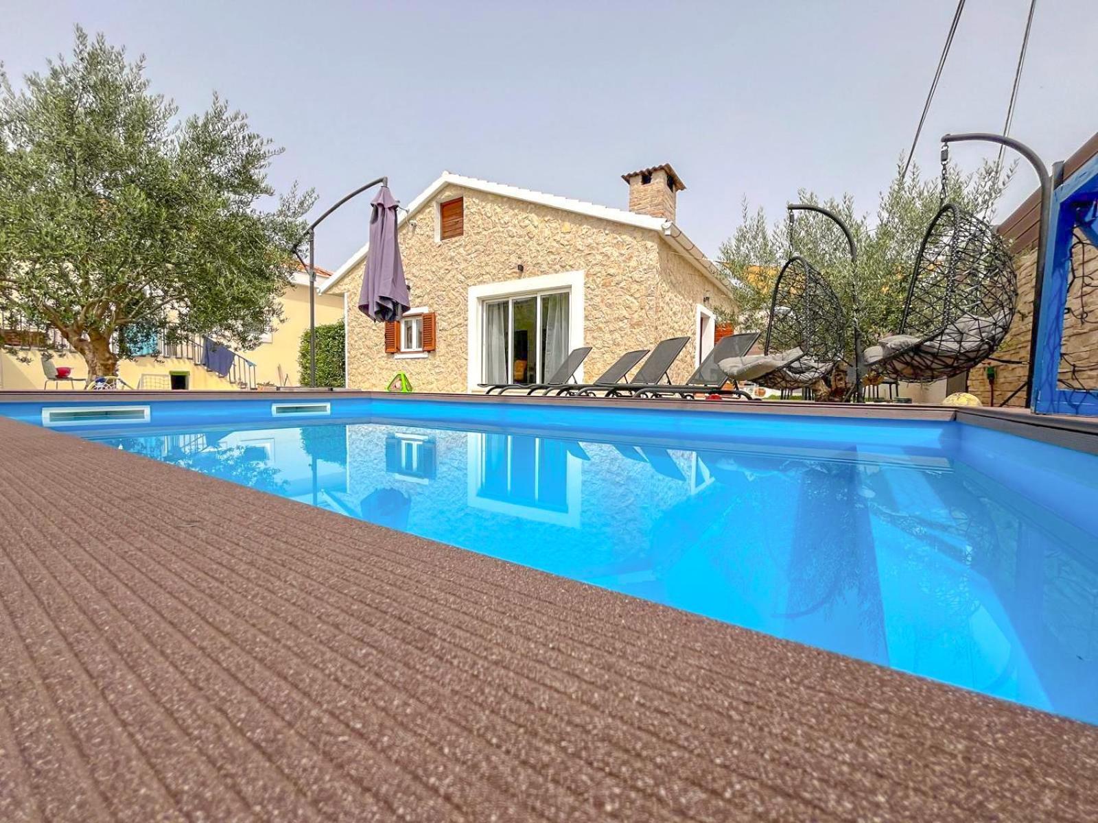 Mustra House Zadar - Private Pool & Sauna Luaran gambar